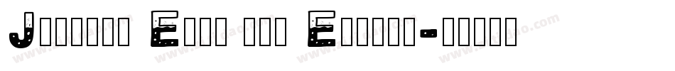 Jellyka Evan and Estrya字体转换